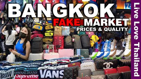 bangkok fake shoes market|fake shops in thailand.